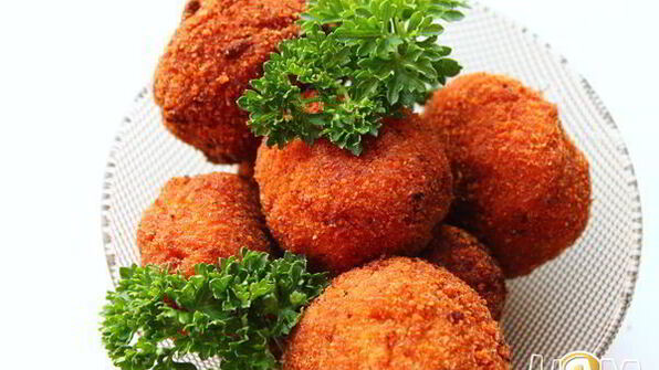 картофельные крокеты с тунцом