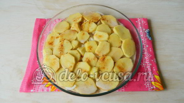 картошка с мясом в духовке