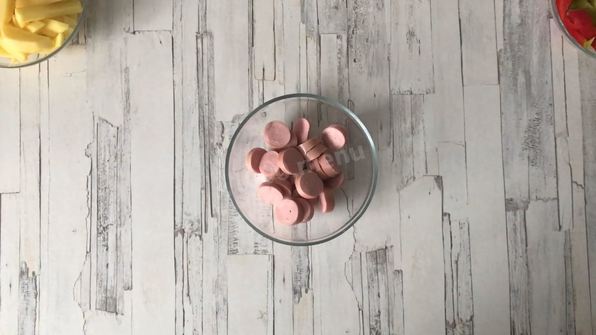 картошка с сосисками в духовке