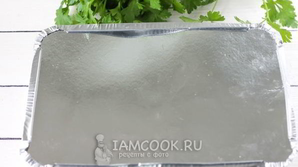 картошка с уткой в фольге в духовке