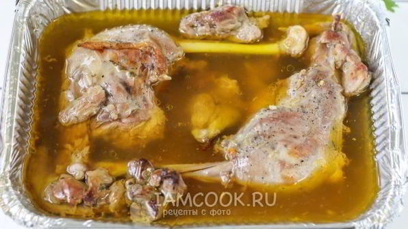 картошка с уткой в фольге в духовке