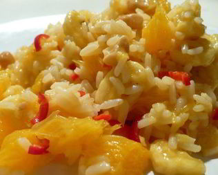 Рис с арахисом Завтрак на Бали