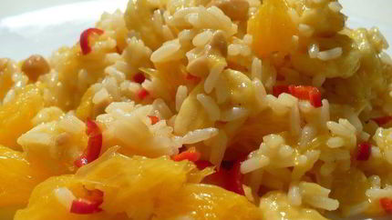 Рис с арахисом Завтрак на Бали