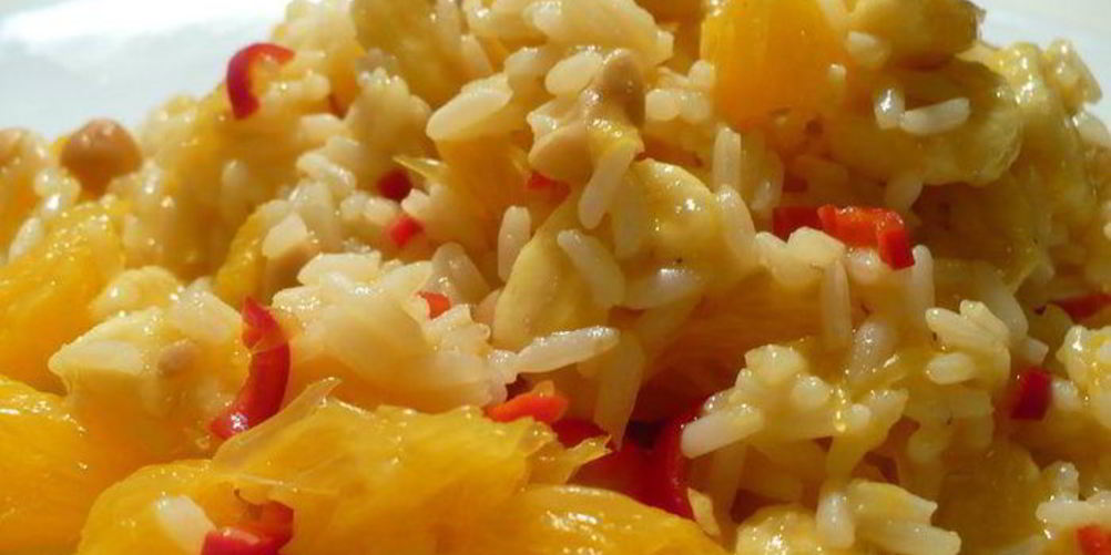 Рецепт рис с арахисом завтрак на бали