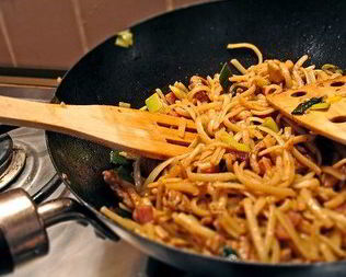 Рис с говядиной и грибами