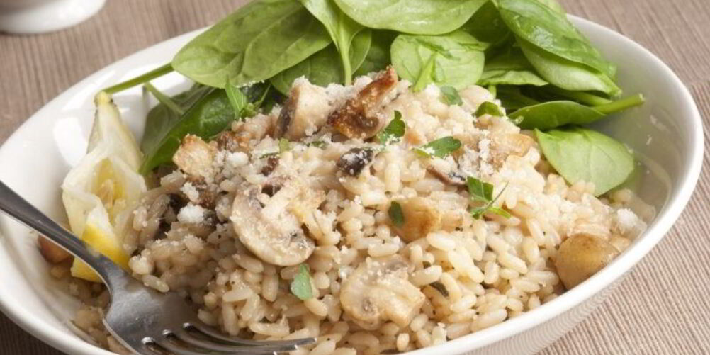 Рецепт рис с грибами в мультиварке