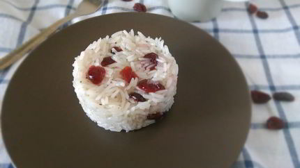 Рис с клюквой