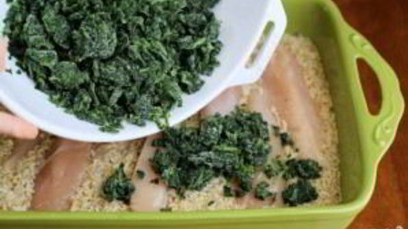 рис с курицей в духовке