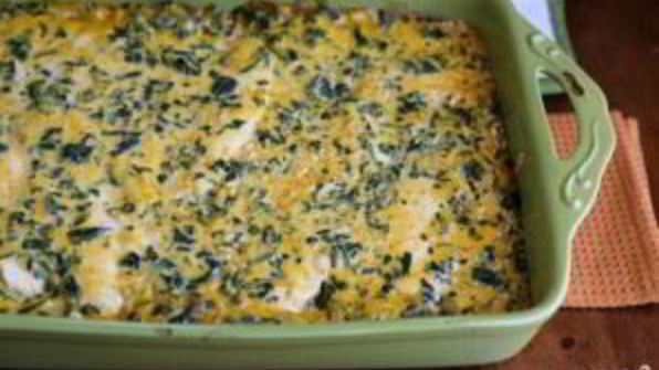 рис с курицей в духовке