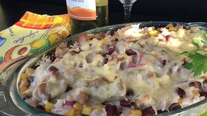 Рис с курицей