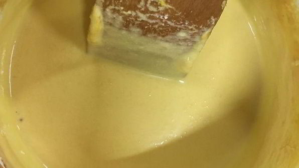 рис с морскими гребешками и сливочно-апельсиновым соусом