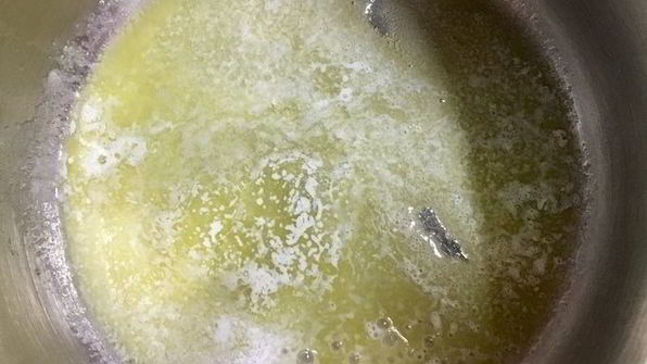 рис с морскими гребешками и сливочно-апельсиновым соусом