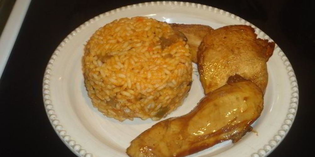 Рецепт рис с овощами и куриной грудкой