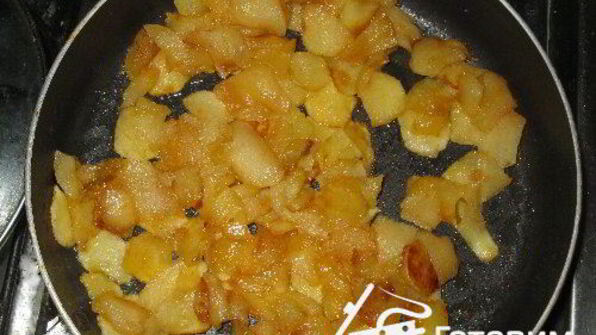 рис с яблоками