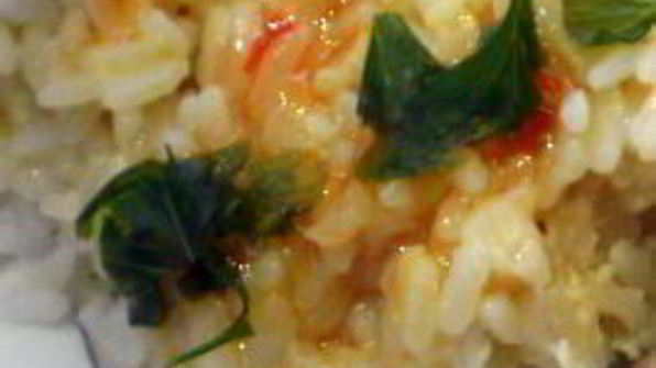 рис с яйцом и сладким соусом чили