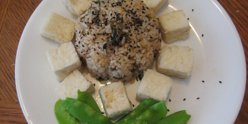 Рецепт рис с зеленым чаем