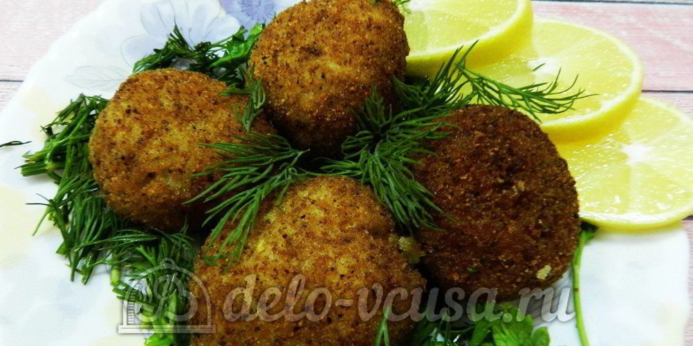 Рецепт рисовые крокеты с сыром и ветчиной