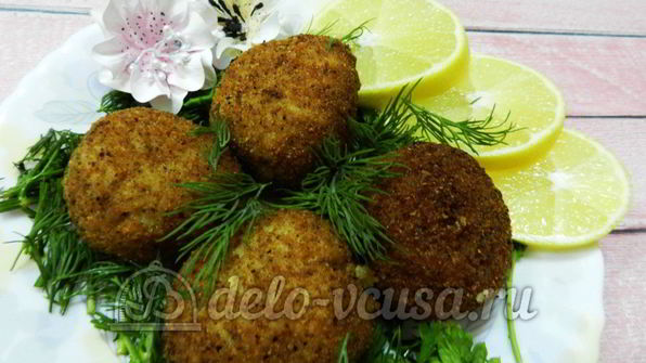 рисовые крокеты с сыром и ветчиной