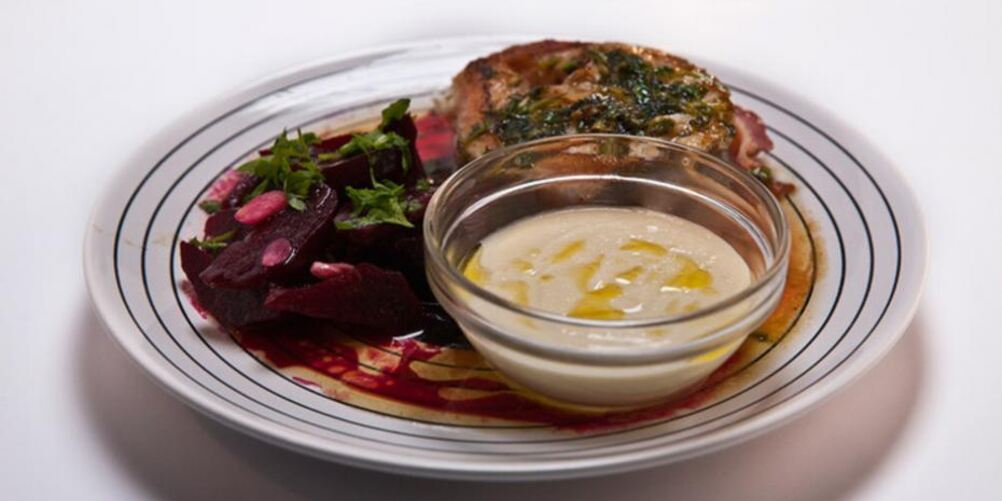 Рецепт скордалья с жареной треской