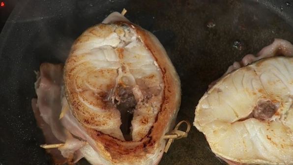 скордалья с жареной треской