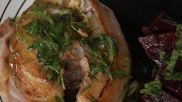 скордалья с жареной треской