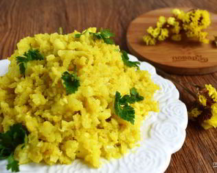 Восхитительный рис из цветной капусты