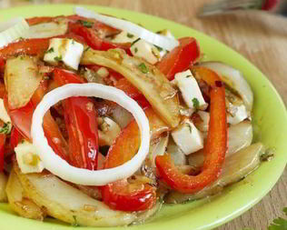 Жареный картофель по-гречески