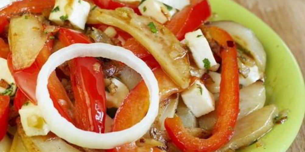 Рецепт жареный картофель по-гречески