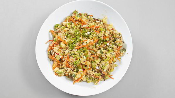 жареный рис с яйцом по-китайски