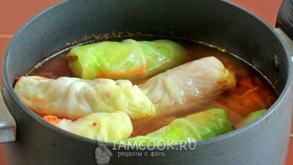 диетические голубцы с курицей