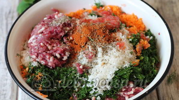 долма из баранины