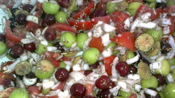 долма из копченой рыбы