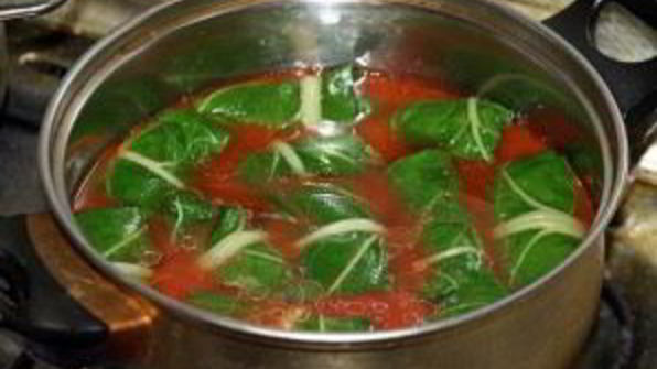 голубцы из мангольда