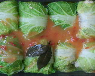 Голубцы из пекинской капусты