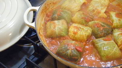 Голубцы на сковороде