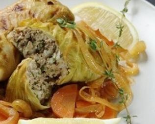 Голубцы с бараниной