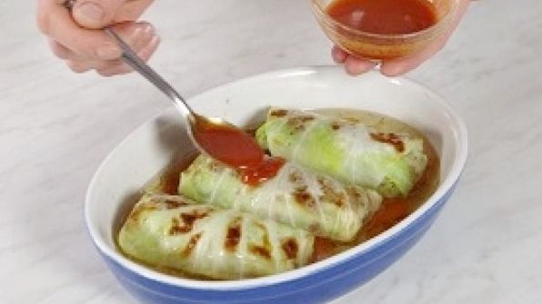 голубцы с бараниной