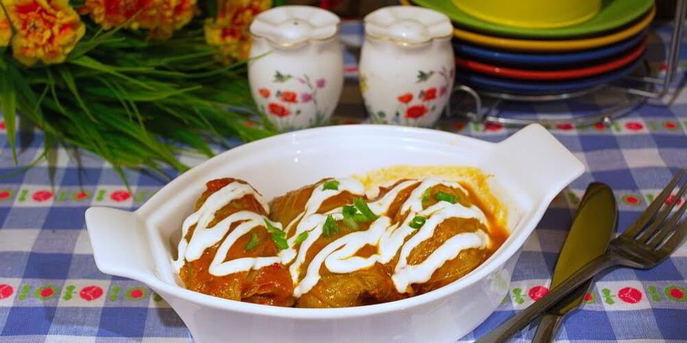 Рецепт голубцы с фаршем и рисом