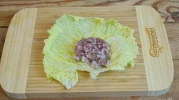 голубцы с фаршем и рисом