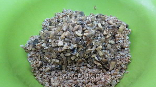 голубцы с гречкой и грибами