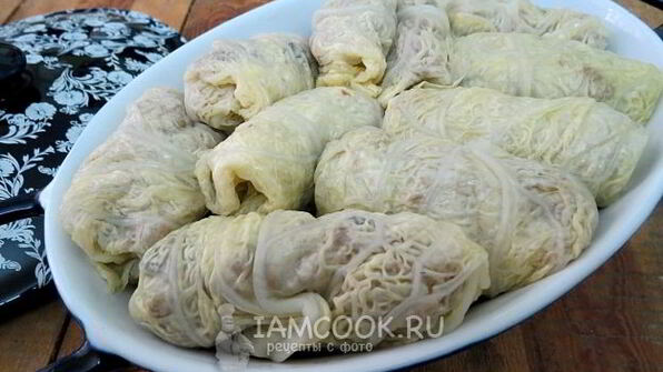 голубцы с гречкой и грибами