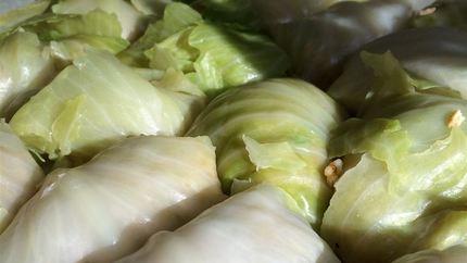 Голубцы с курицей по-польски