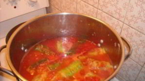 голубцы с мясом и рисом