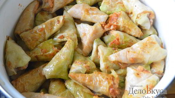 голубцы с мясом