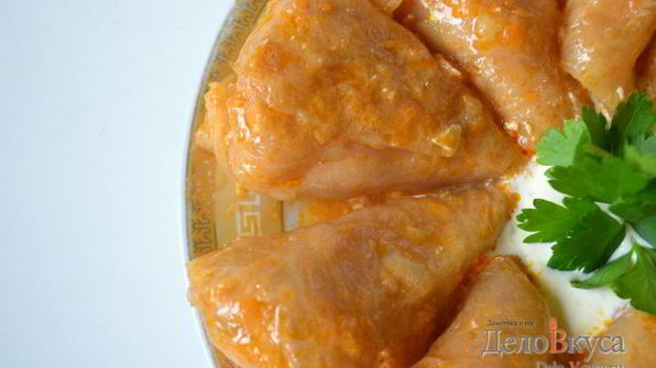 голубцы с мясом