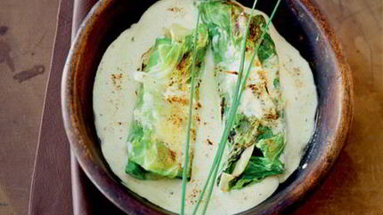 Голубцы с сыром сан-жорже