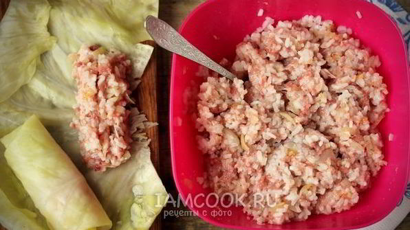 голубцы в микроволновке