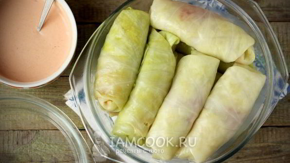 голубцы в микроволновке