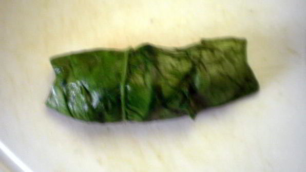 голубцы в шпинате