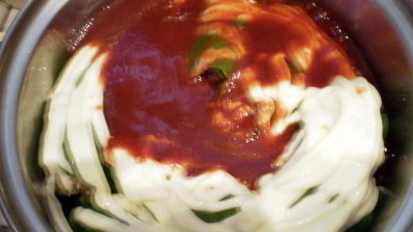 голубцы в шпинате